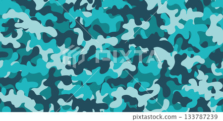 迷彩圖案-無縫背景材料 133787239