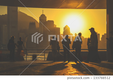 Nov 16 2025 Silhouetted People At Sunset Over A Modern City Skyline F Nov 16 2025 Silhouetted People At Sunset Over A Modern City Skyline F 133788512