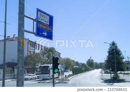 Aksaray traffic signs in Türkiye Aksaray traffic signs in Türkiye 133788633