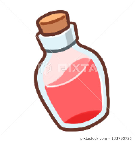 Simple potion illustration (red) Simple potion illustration (red) 133790725