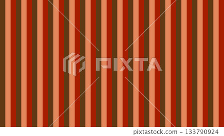 Striped background material, 16:9 size, vector, brown 133790924