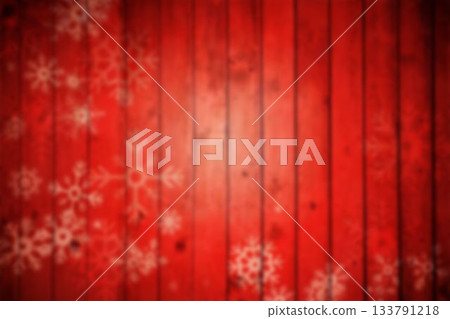Blurred snowflakes on planks Blurred snowflakes on planks 133791218