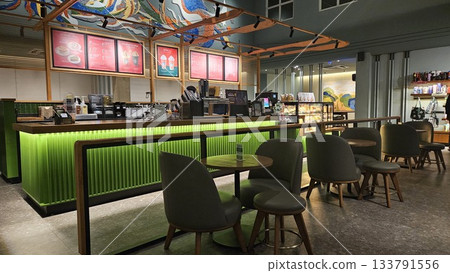 this is starbucks cafe display  133791556