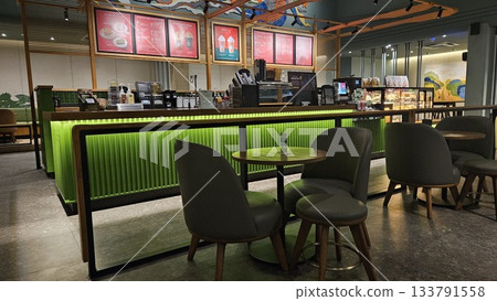 this is starbucks cafe display  133791558