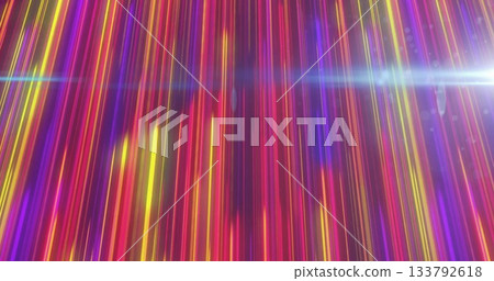 Creating dynamic abstract pattern, colorful vertical light streaks with bright highlights Creating dynamic abstract pattern, colorful vertical light streaks with bright highlights 133792618