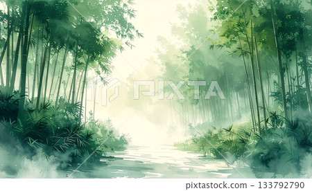 Bamboo Forest 133792790