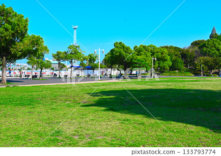 View of Yamashita Park, Yokohama 133793774