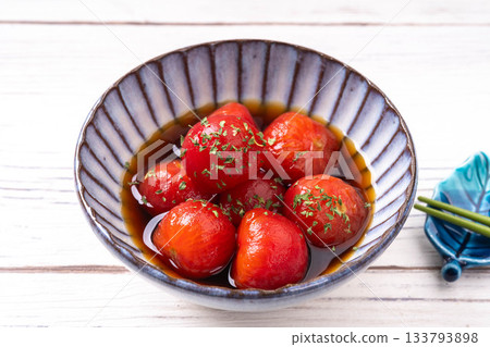 櫻桃番茄醃製麵條湯 133793898