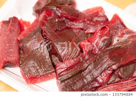 Image of packed bigeye tuna Image of packed bigeye tuna 133794884