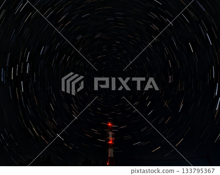 Steel tower and shooting star (20251126013628) Steel tower and shooting star (20251126013628) 133795367