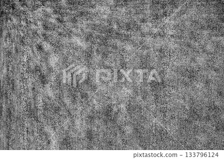 Flat design monochrome noise pattern filling frame, showing grid effect by scattered streaks 133796124