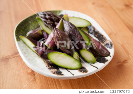 醃紫蘆筍 醃紫蘆筍 133797073