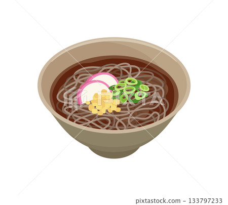 Soba, flat illustration Soba, flat illustration 133797233