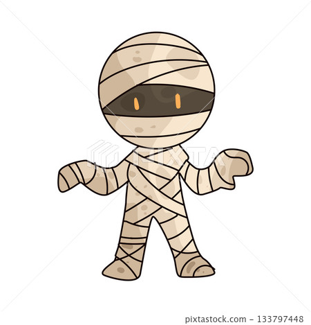 illustration of Mummy 133797448