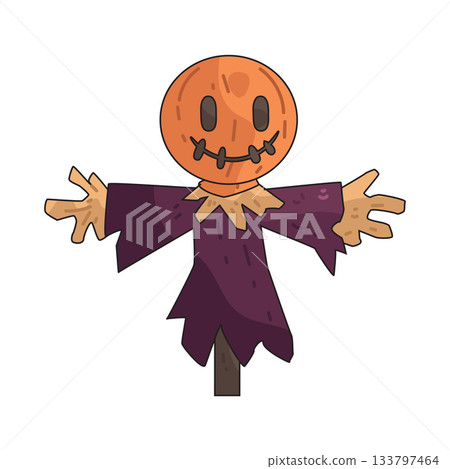 illustration of Scarecrow 133797464