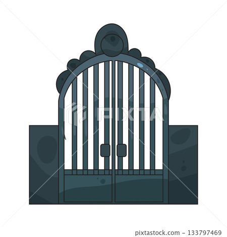 illustration of Iron Gate illustration of Iron Gate 133797469