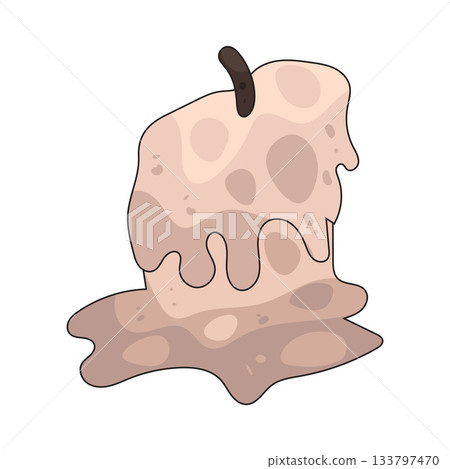 illustration of Dripping Candle illustration of Dripping Candle 133797470
