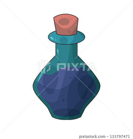 illustration of Potion Bottle illustration of Potion Bottle 133797471