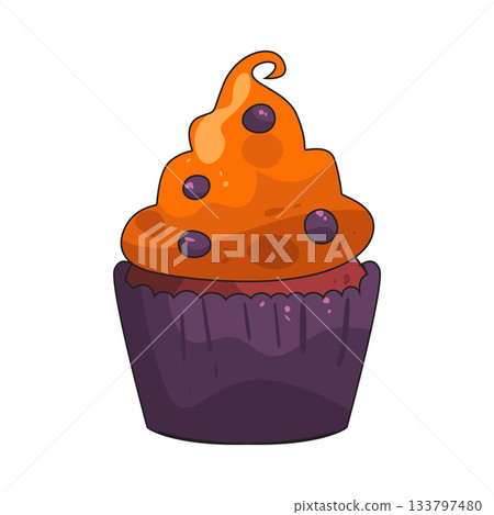 illustration of Cupcake illustration of Cupcake 133797480