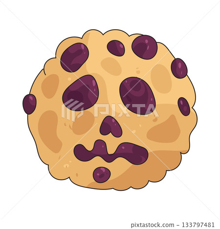 illustration of Spooky Cookie illustration of Spooky Cookie 133797481