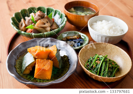 Japanese set menu Japanese set menu 133797681