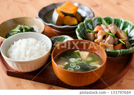 Japanese set menu Japanese set menu 133797684