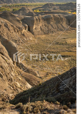 Cliff mountains at countryside 133798126