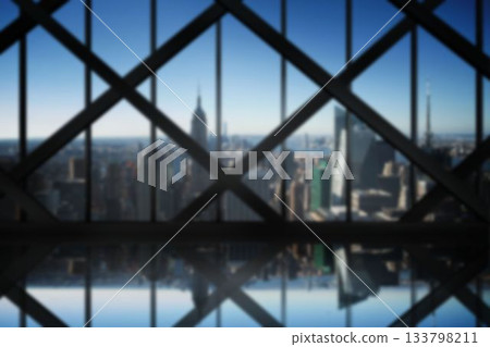 Composite image of cityscape against blue sky Composite image of cityscape against blue sky 133798211