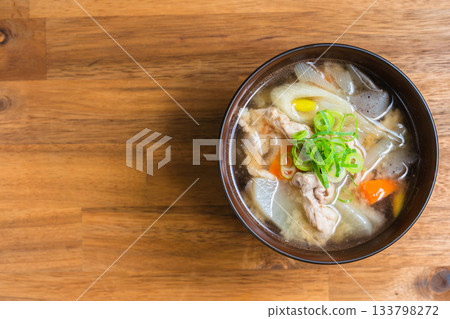 A lot of pork soup A lot of pork soup 133798272