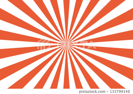 Red radial stripes background 133799148