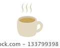 簡單的咖啡杯 133799398
