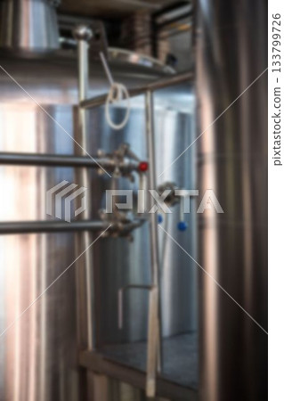 Defocused image of brewery 133799726