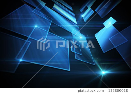 Black background with shiny squares Black background with shiny squares 133800018