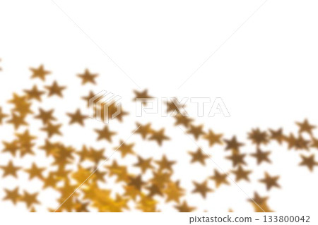 Golden star decorations spread out Golden star decorations spread out 133800042