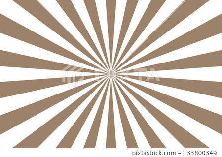 Brown radial stripes background 133800349