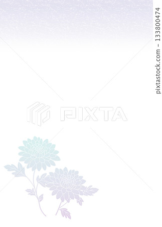 哀悼明信片〈菊花圖案〉 A-7 哀悼明信片〈菊花圖案〉 A-7 133800474