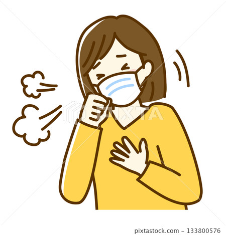 一個掩蓋咳嗽的女人 一個掩蓋咳嗽的女人 133800576