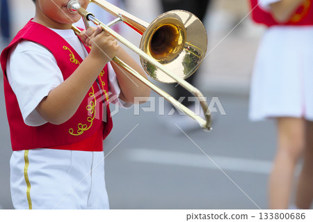 Marching band parade instruments Marching band parade instruments 133800686