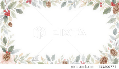 聖誕花圈框架材料 133800771