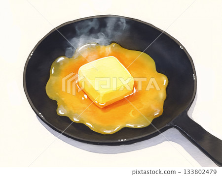 melted butter 133802479