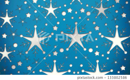Snowflake wallpaper pattern 133802586
