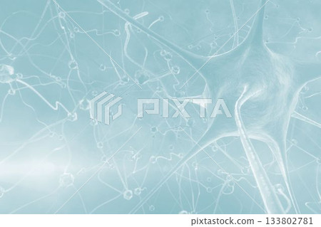 Three dimension image of pathogen illustration Three dimension image of pathogen illustration 133802781