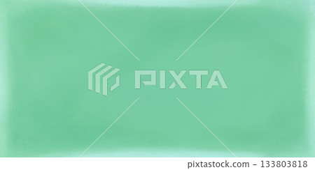 Gradient illustration painted in emerald watercolor 133803818