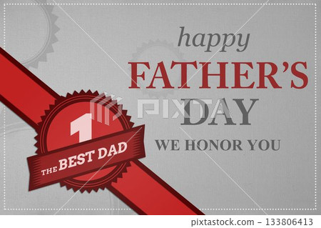 Happy father's day certificate for being best dad 133806413