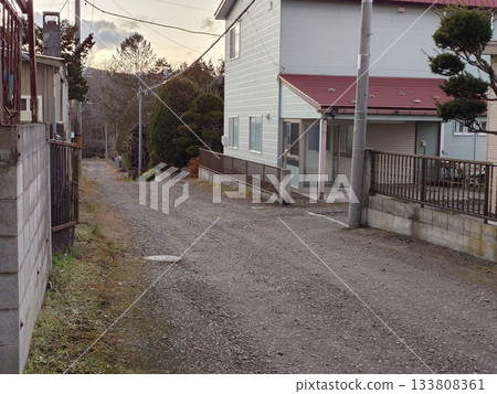 鄉村的未鋪設碎石路 鄉村的未鋪設碎石路 133808361