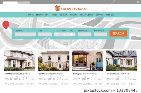 Composite image of property web page 133808443