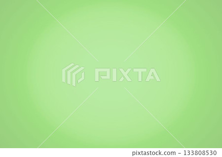 Uniform pale green gradient is radiating across flat design background, copy space 133808530