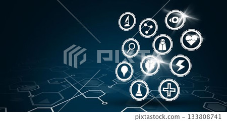 Various medical icons set 133808741