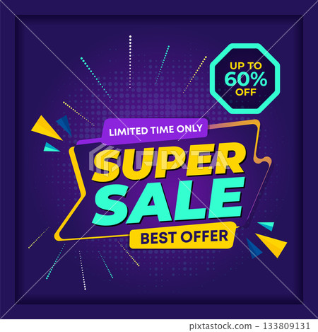 01 super sale banner template design. big deal flash sale discount template promotion posts. web banner for mega hot sale promotion discount sale banner. end of season special offer banner 133809131