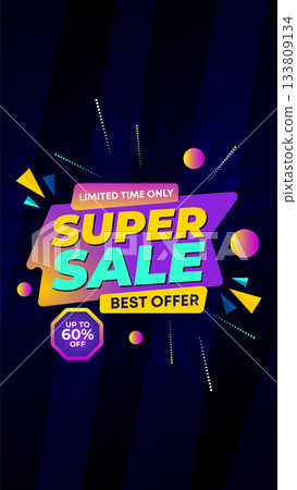 01 super sale banner template design. big deal flash sale discount template promotion posts. web banner for mega hot sale promotion discount sale banner. end of season special offer banner 133809134